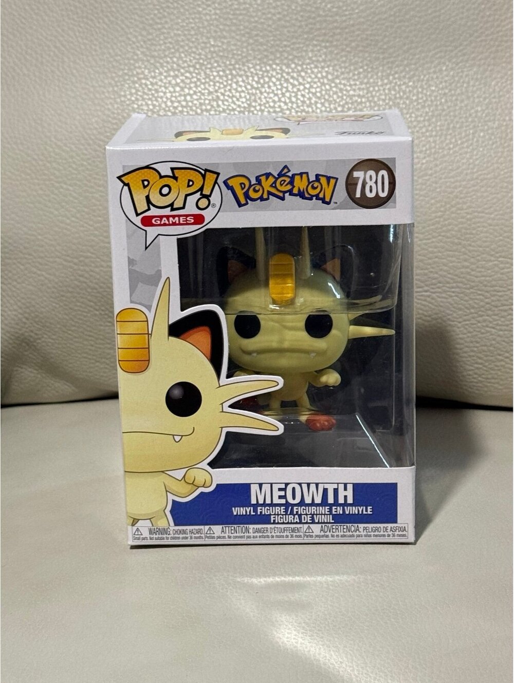 Meowth Pokemon Funko Pop #780 nib